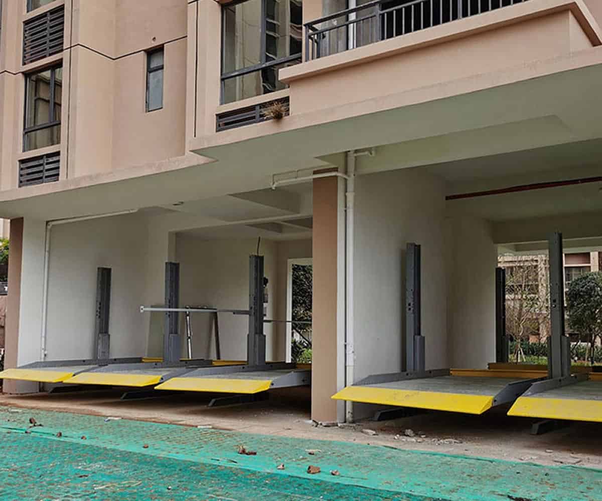 兩層簡易類立體停車長租